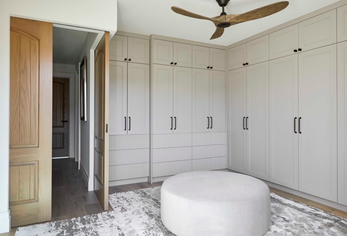 Primary walk-in closet