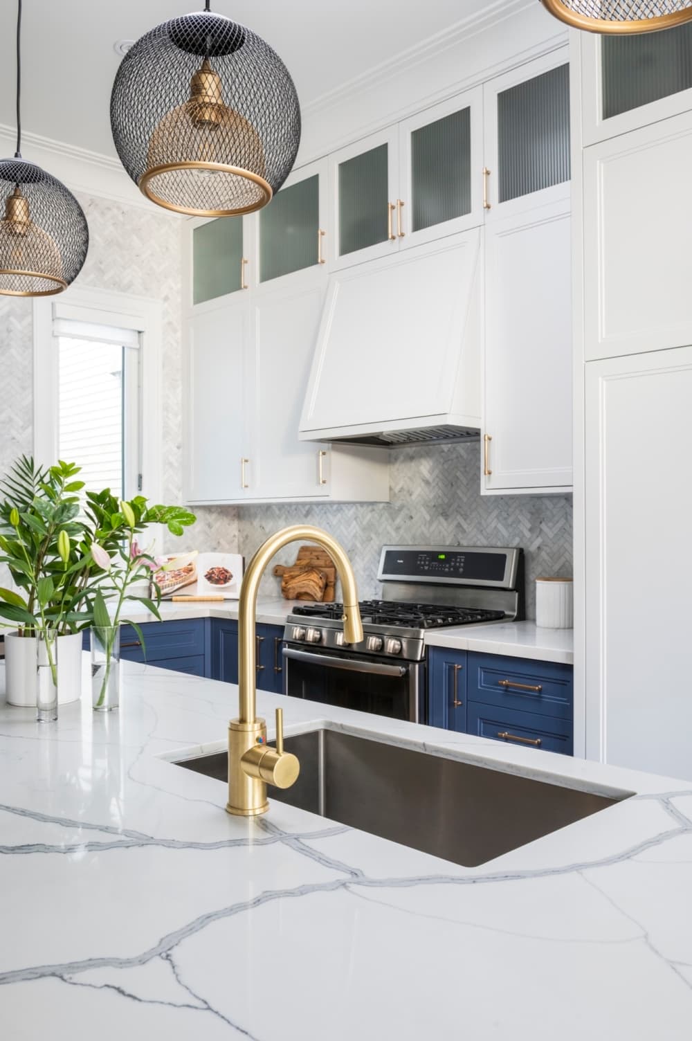 Boulton interior kitchen sink detail