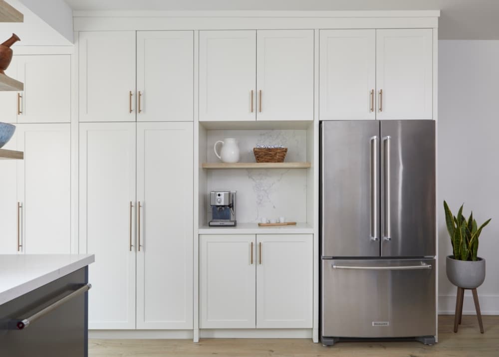 Cabinetry and storage space