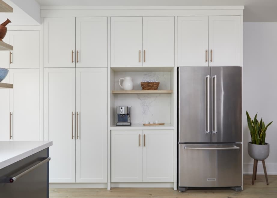 Cabinetry and storage space