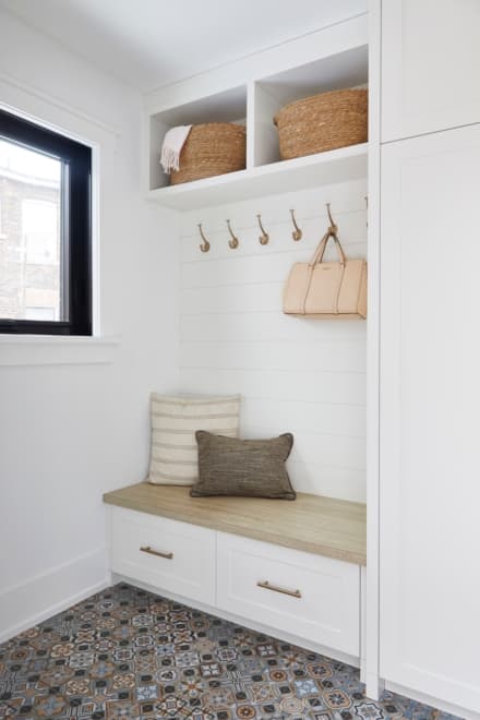 Mudroom details