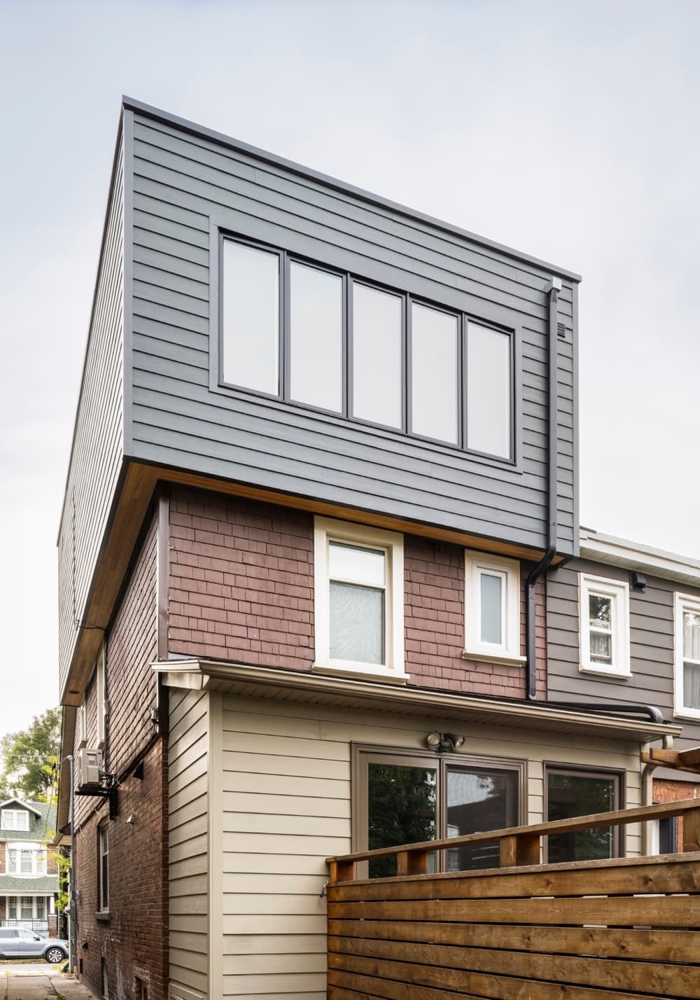 Rear exterior addition