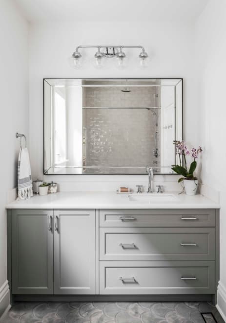 Main bath vanity