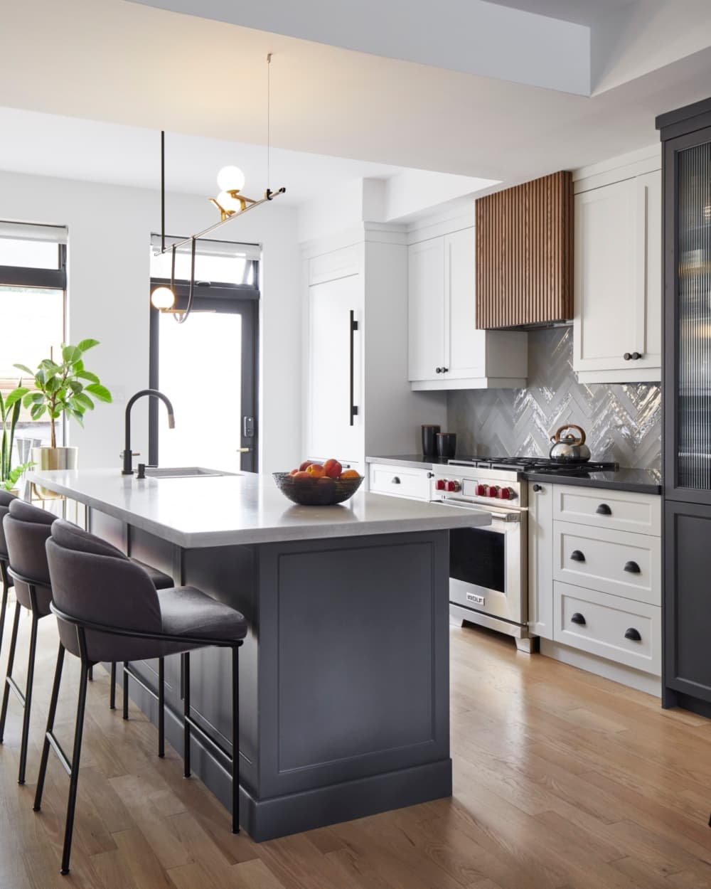 Halton interior kitchen island