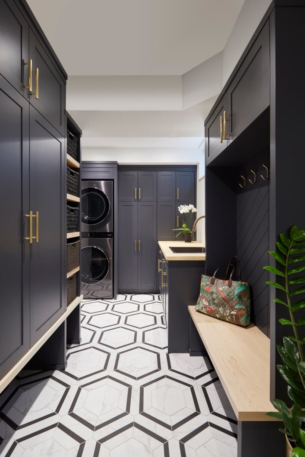 Interior utility room