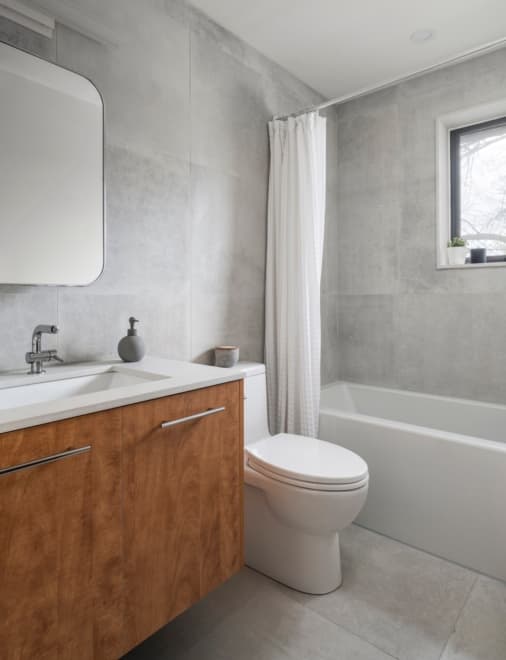 Bathroom close-up