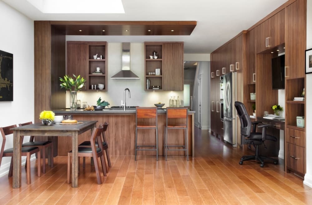 Hogarth interior kitchen dining area