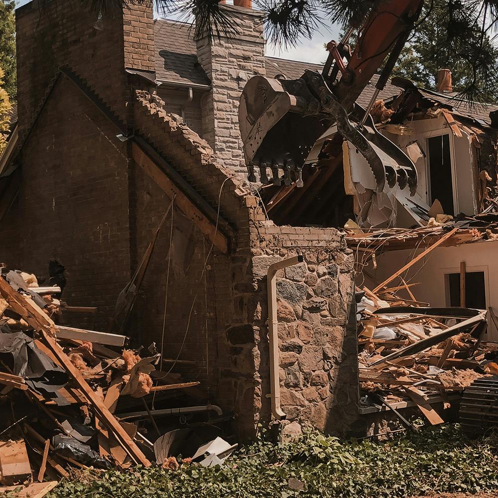 Demolition detached home