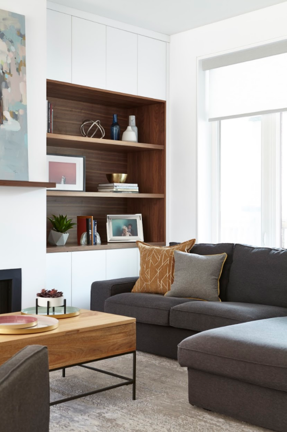 Toronto home renovations living room remodel